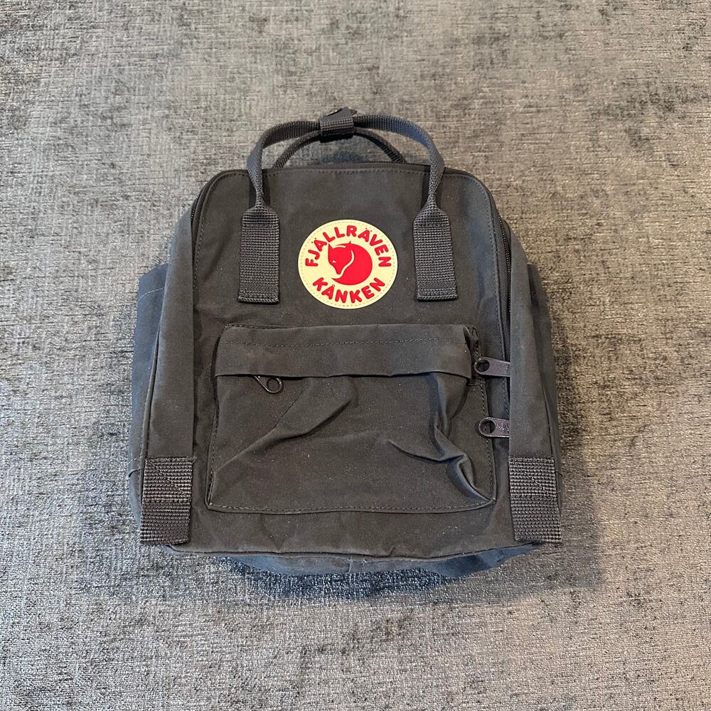 Fjallraven Kanken Mini Backpack Navy Blue 7L Daypack Small Bookbag Travel Bag